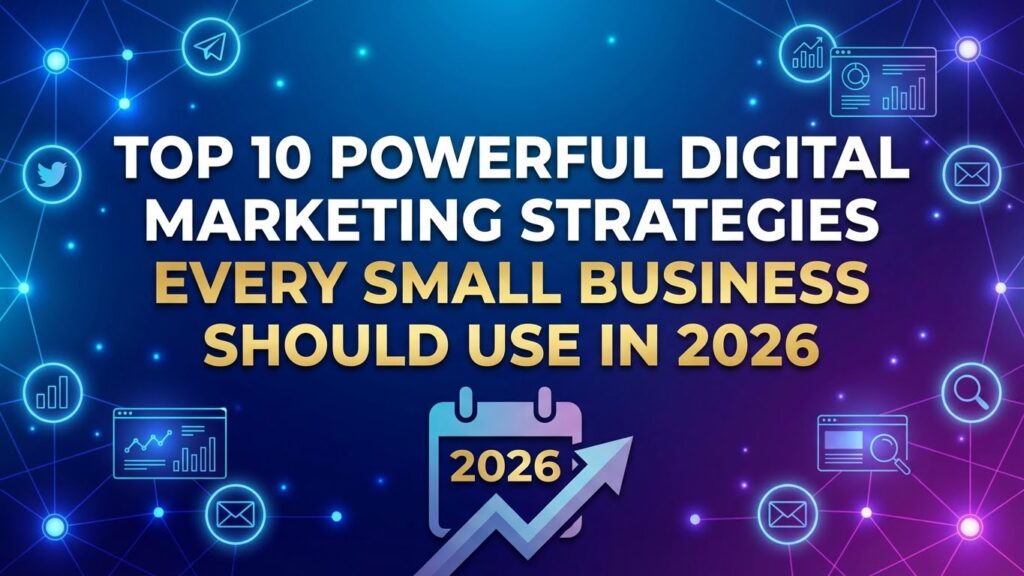 top 10 powerful digital marketing strategies every small business should use in 2026